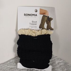 Sonoma Knit & Lace Boot Topper